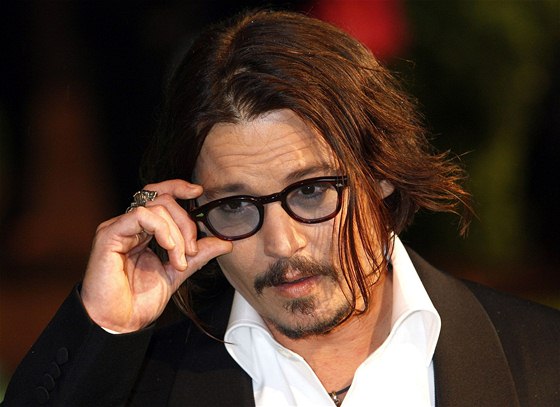 Londýnská premiéra filmu Alenka v říši divů - herec Johnny Depp