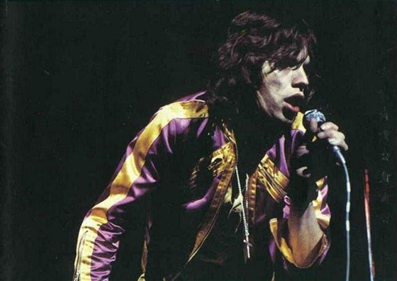 Mick Jagger (Rolling Stones) v roce 1972