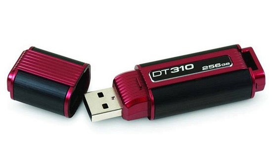 USB flash disk DataTraveler 310 nabízí 256 GB úloného prostoru