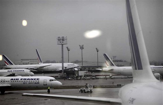Air France ve stávce. Ilustraní snímek.