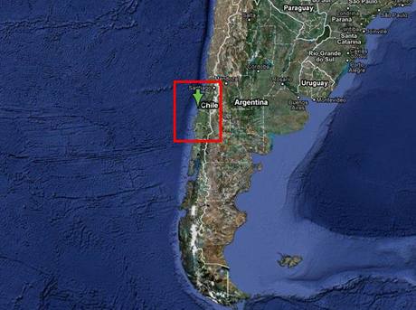 Mapa: Chile