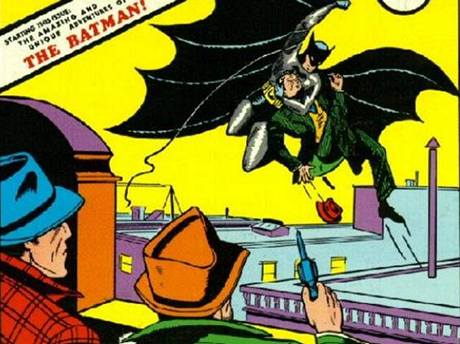 prvn vydn komiksu s Batmanem, kvten 1939
