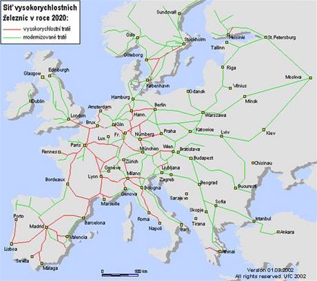 Plnovan s evropsk vysokorychlostn eleznice
