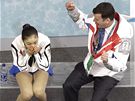 Korejská krasobruslaka Kim Yu-Naová se raduje ze zlaté medaile ze soute en na ZOH ve Vancouveru.