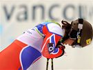 Ondej Bank po dojetí závodu ve slalomu mu na ZOH ve Vancouveru.