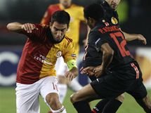 Domc Turan obchz Assuncaa; ze zpasu Galatasaray Istanbul - Atltiko Madrid v Evropsk lize