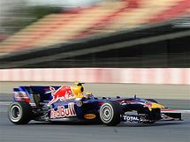 Mark Webber pi barcelonskch testech.