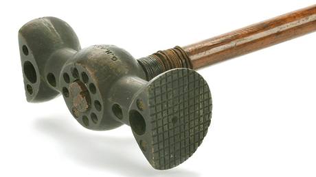 Historický putter pro aukci v Chesteru.