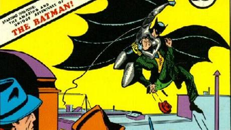 první vydání komiksu s Batmanem, kvten 1939