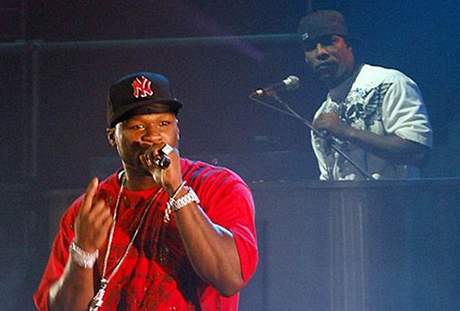 50 Cent vystoupil v Praze v listopadu 2007.