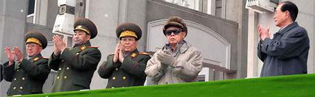 Severokorejsk vdce Kim ong-il (7. bezna 2010)