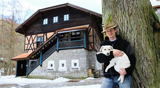 Robby Kubáň , majitel objektu "Švýcárna" u Adamova