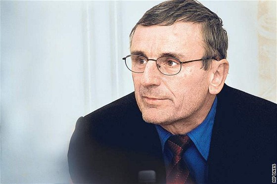 Předseda Svazu odborů služeb a dopravy Jaromír Dušek.