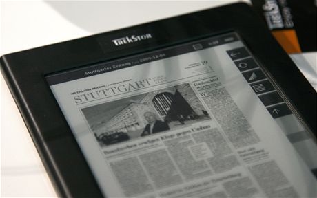 eBook reader Trekstor - teka elektronickch knih