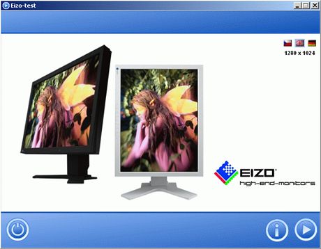 EIZO Monitortest