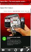 Opera Mini 5 beta pro Windows Mobile