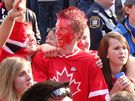 Vancouver, Robson Square - Oslavy olympijského zlata domácích hokejist