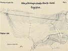 Detail Matouschkovy mapy pehrady z roku 1927