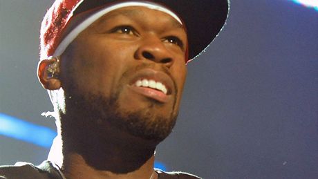 Raper 50 Cent vystoupil v Praze (5. bezna 2010)