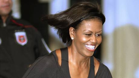 Michelle Obamová propaguje pravidelný pohyb