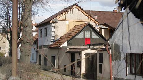 Domek v Kamenném Most na Kladensku, který si ml policista Zdenk Baný postavit z penz pro informátory.