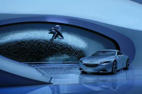 Lesk a záe enevského autosalonu: Peugeot Studie SR1