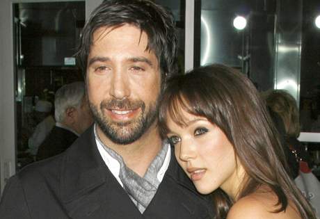 David Schwimmer a Zoe Buckmanová