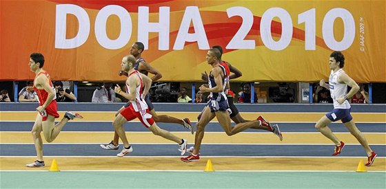 Jakub Holua v závod na 800 metr