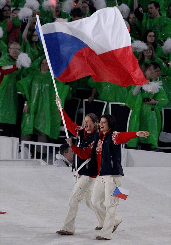 nevidomá vlajkonoka Anna Kulíková