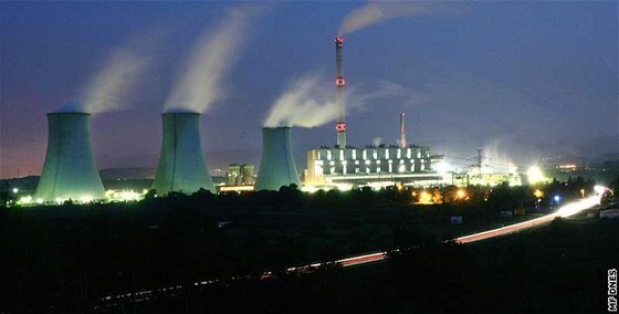 Tepelná elektrárna Prunéov.