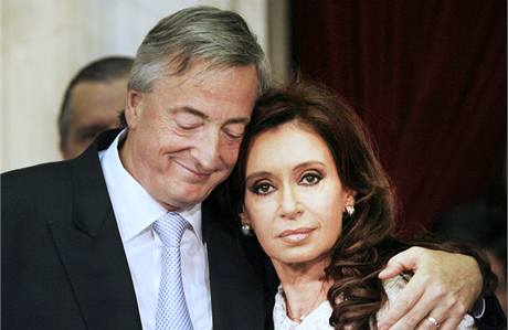 Nestor a Cristina Kirchnerovi.