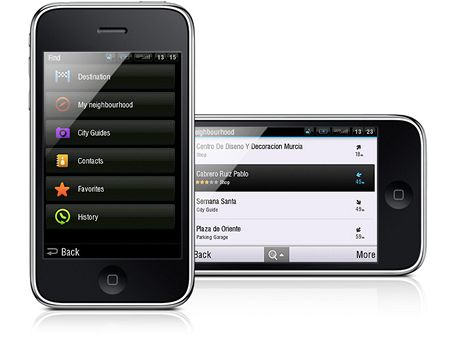Navigan aplikace Sygic Aura pro iPhone