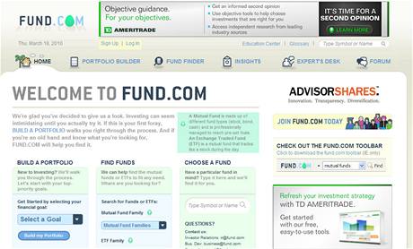 Fund.com prodán roku 2008 za bezmála 10 milionů dolarů