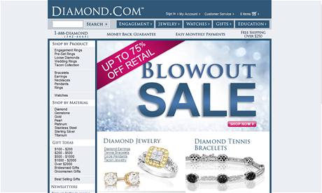 Diamond.com prodán roku 2006 za 7,5 milionů dolarů