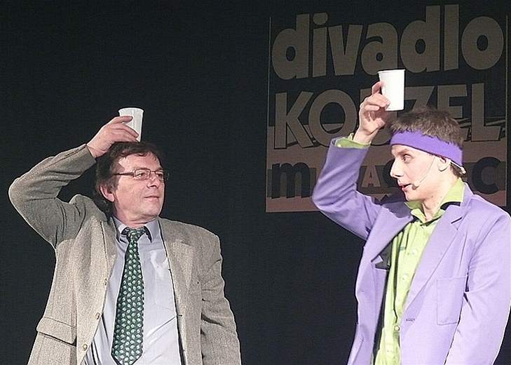 Herec Pavel Trávníek a kouzelník Richard Nedvd