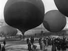 Létající balóny v Madridu, rok 1913