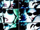 Zpvaka Madonna ve sluneních brýlích Dolce & Gabbana.