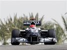 A TE DOPRAVA. Michael Schumacher obsadil v úvodním tréninku Velké ceny Bahrajnu 10. píku.