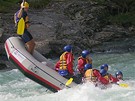 Norsko. Rafting na ece Sjoa