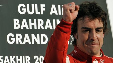 Fernando Alonso, vítěz Velké ceny Bahrajnu
