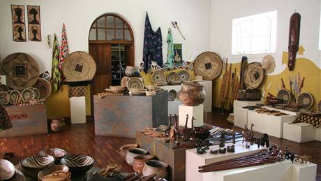 Muzeum kmene Tonga v zambijské Chom. (bezen 2010)