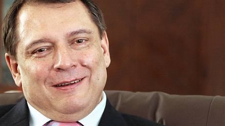 P�edseda �SSD Ji�� Paroubek.