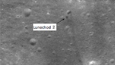 Lunochod 2 na snímku NASA
