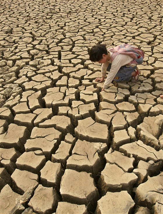 Sucho v Číně (březen 2010)