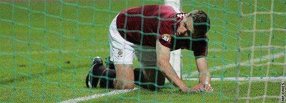 Sparanským fotbalistm se v píprav výsledkov píli nedaí, Libor Sionko jet nedal gól.