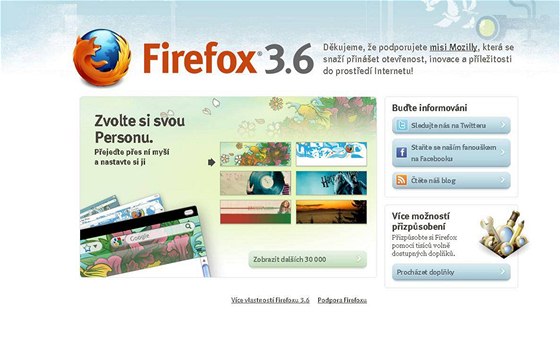 Firefox verze 3,6