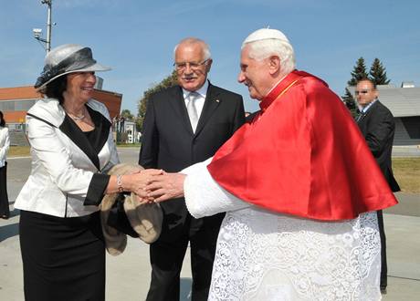 Osobn strce v akci: nvtva papee Benedikta XVI.