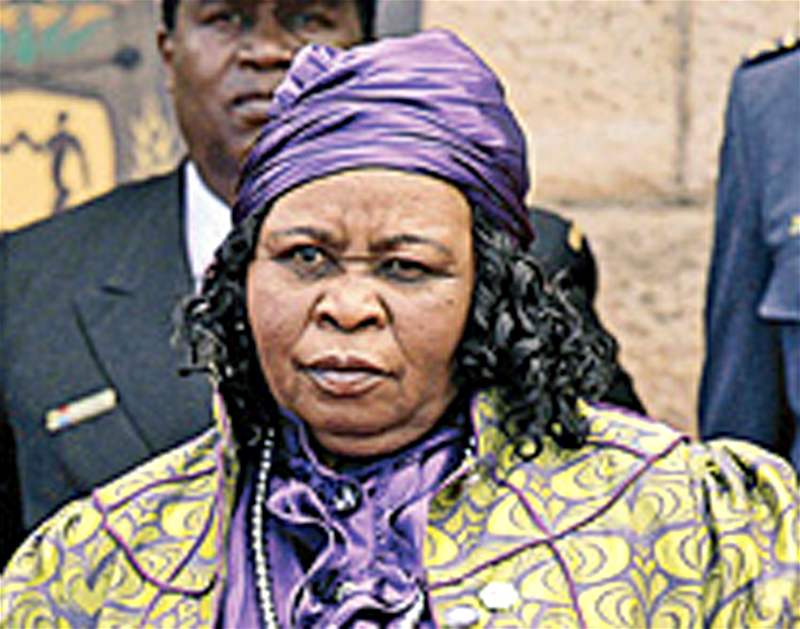 Sizakele Zumová, první manelka prezidenta JAR Jacoba Zumy.