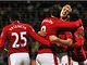 RADOST. Hr��i Manchesteru United se raduj� z g�lu.
