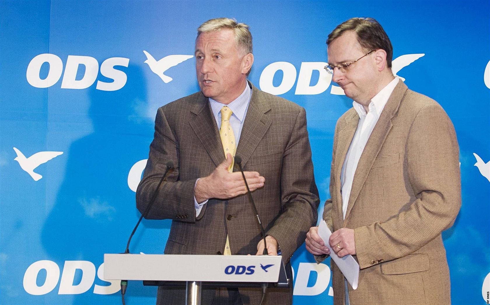 Mirek Topolánek navrhl jako nového lídra voleb Petra Ne�ase